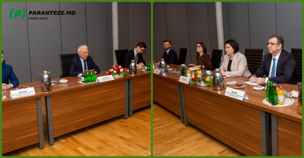 Moldova își consolidează cooperarea în sectorul energetic cu Polonia. Ce au discutat Natalia Gavrilița și ministrul pentru Infrastructura Energetică Strategică al Poloniei